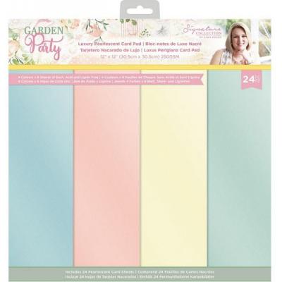 Crafter's Companion Garden Party Cardstock - Paper Pad